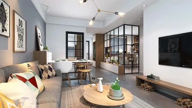 Intérieur avec de la personnalité